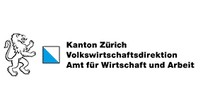 kanton zuerich volkswirtschaftsdirektion amt fuer wirtschaft und arbeit logo vector