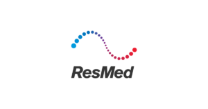 logo resmed color social media